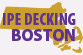 Ipe Decking Boston Logo