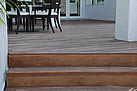 Ipe Decking in a Boston backyard